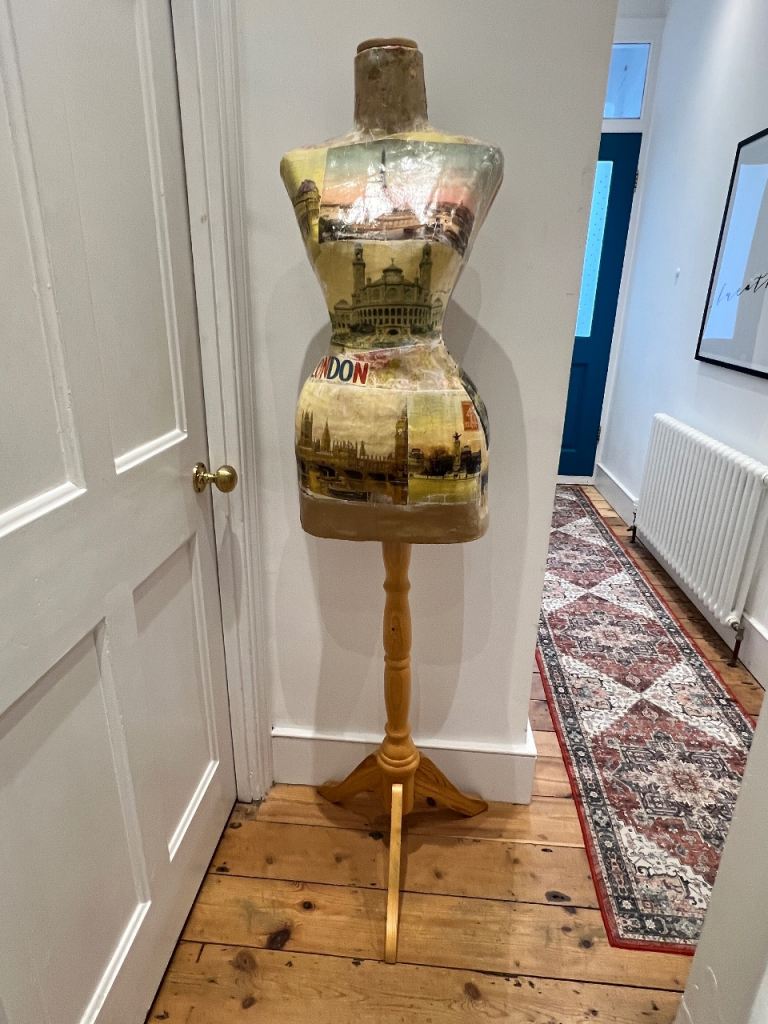 Mannequin Torso Wasp Waist Paris London Vintage 