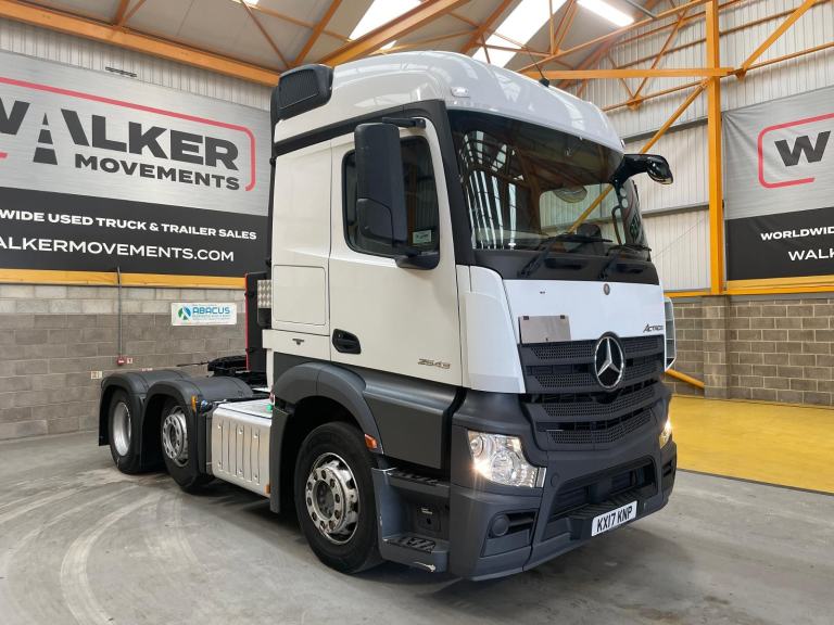 ACTROS 2543 STREAMSPACE PET REGS / DRIVER TRAINING 6X2 TRACTOR UNIT – KX17 KNP