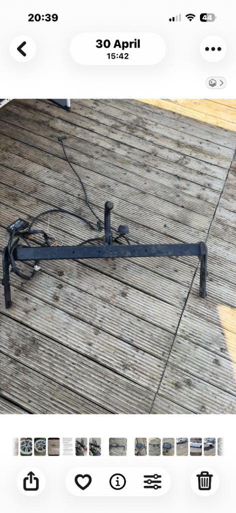 Kia sportage / Hyundai tuscon towbar 