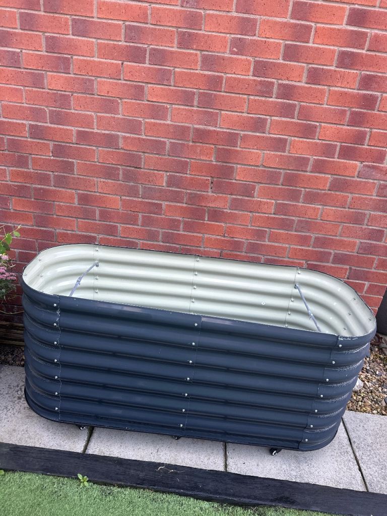 Raised Metal Garden Planter – New 