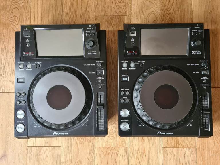 Pioneer XDJ-1000 MK1 CDJs, Pair 