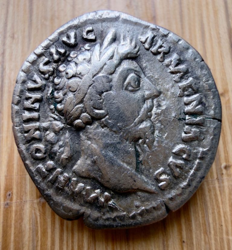 Roman coin denarius Ancient genuine 