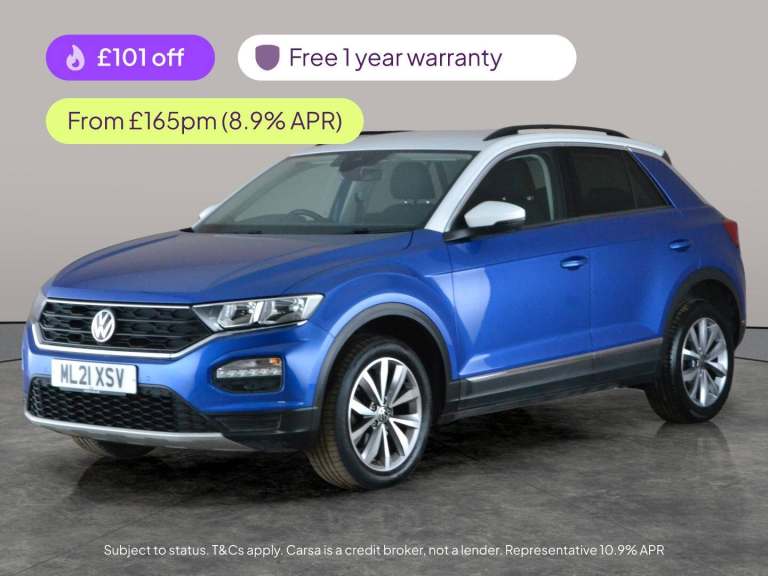 2021 Volkswagen T-Roc 1.0 TSI Design SUV 5dr Petrol Manual Euro 6 (s/s) (110 ps) - SD CARD MEDIA ...