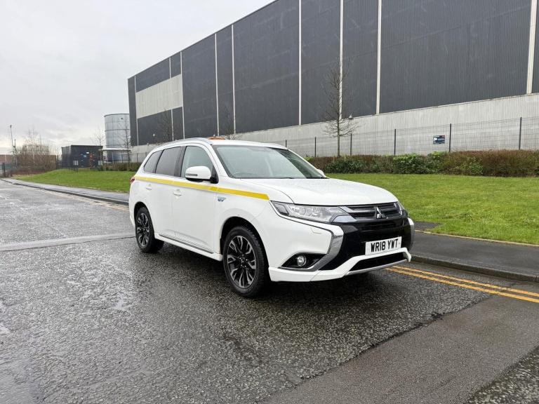 2018 Mitsubishi Outlander 2.0 PHEV 3h Commercial Automatic, 78K MILES PANEL VAN Petrol Parallel P...