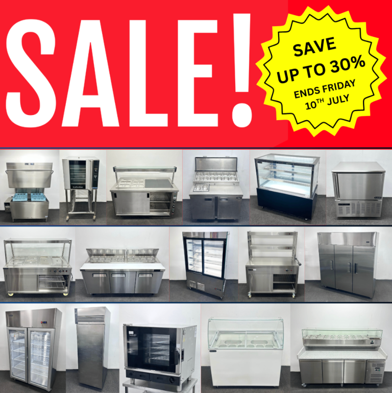 Big Best-Seller SALE! Ends Friday 10th July - New & Used Commercial Catering Equipment - Save 30%!