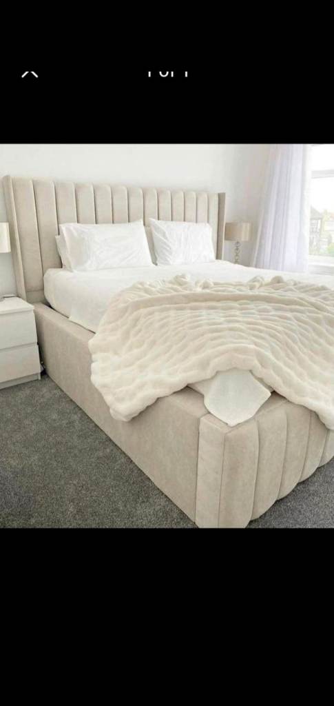 Luxury King Size Bed With Mattress