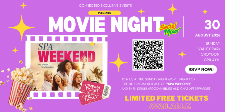 "Spa Weekend" Movie Night Social Mixer-Sunday, 30 August @6-10.30pm, Valley Park-Croydon