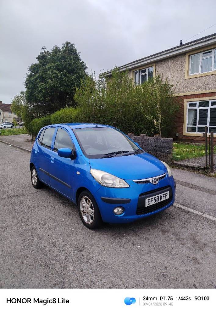 Hyundai i10 1.2 2009 12 mths MOT 