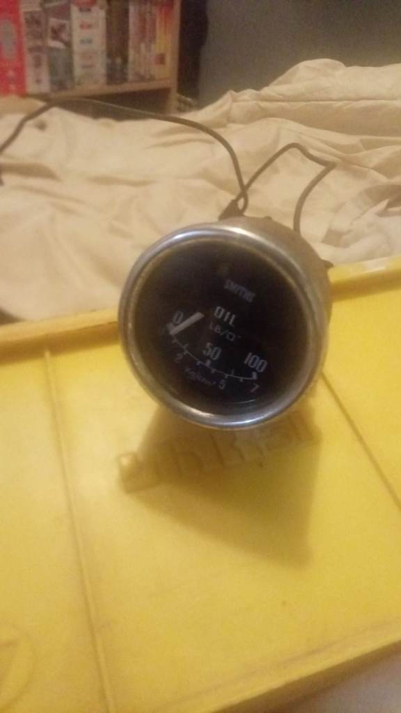 Smiths Oil Pressure Gauge - Classic Car / Motorbike