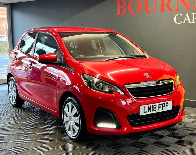 2018 Peugeot 108 1.0 Active Hatchback 5dr Petrol 2 Tronic Euro 6 (68 ps) Hatchback Petrol Automatic