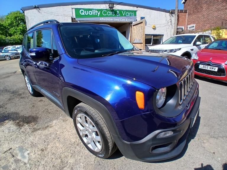 66 JEEP RENEGADE 1.6 MULTIJET LONGITUDE 1 OWNER BEST COLOUR MOT 04/27 PX SWAPS