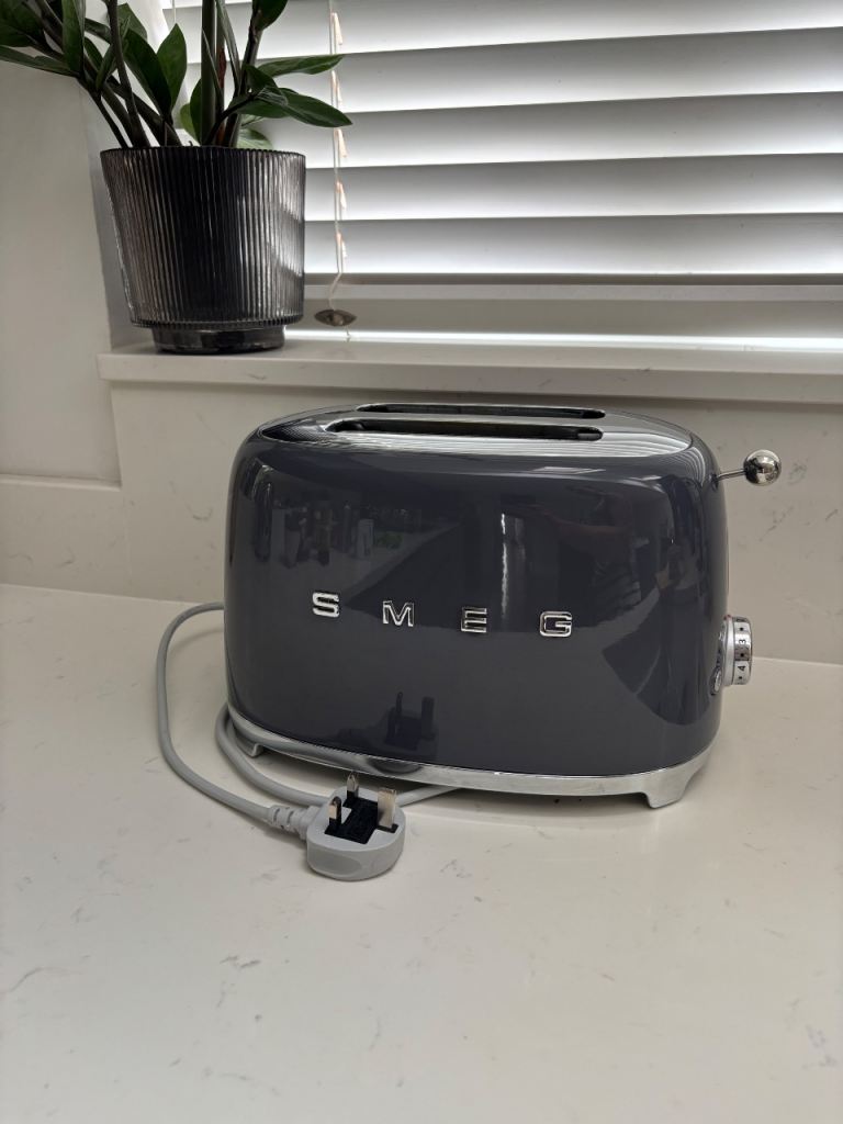 Smeg 2 Slice Toaster - Grey