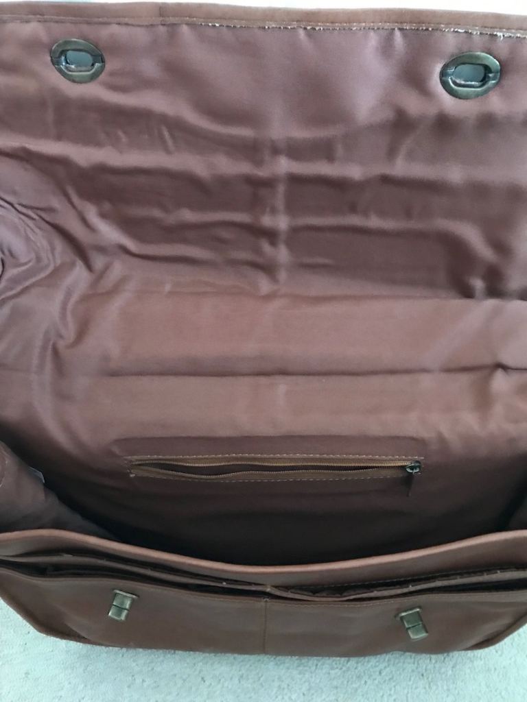 Leather Satchel in Tan Colour