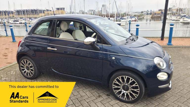 2018 Fiat 500 1.2 Collezione Fall Euro 6 (s/s) 3dr HATCHBACK Petrol Manual