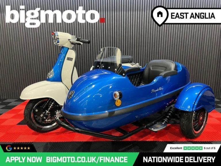 2026 ROYAL ALLOY TG350 SIDECAR ALL COLOURS AVAILABLE, FINANCE  DELIVERY