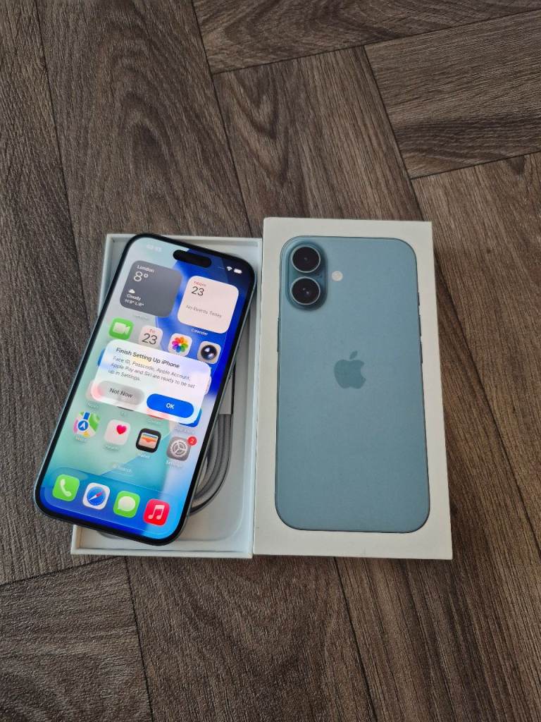 Iphone 16 512g teal in colour 