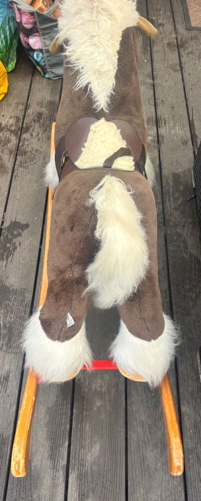 Merrythought Toys rocking horse 