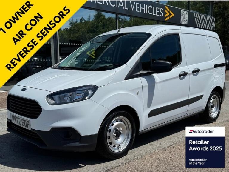 2022 Ford Transit Courier EcoBoost Leader 100ps with Air Con, Ply & Reverse Sensors Panel Van Pet...