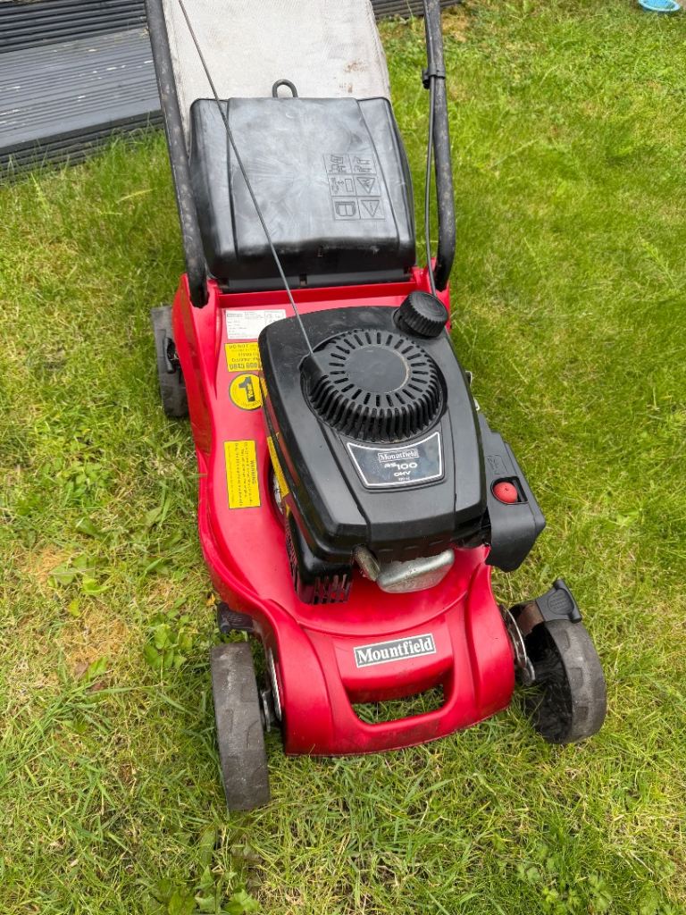 Petrol lawnmower