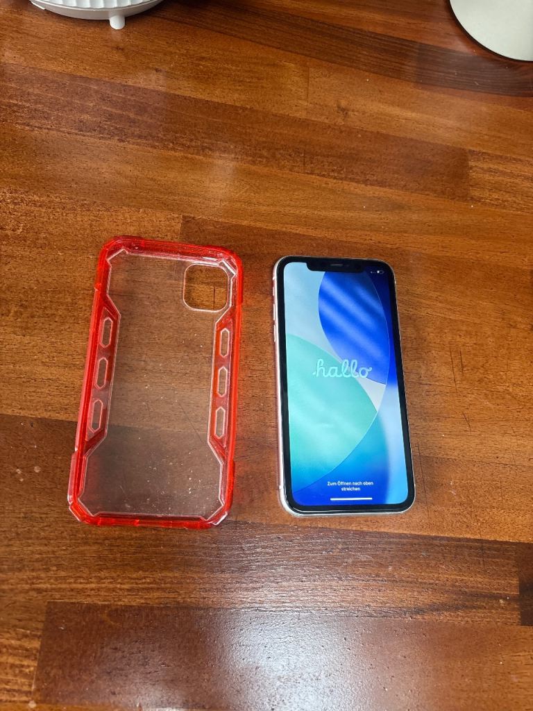 iPhone 11 and case
