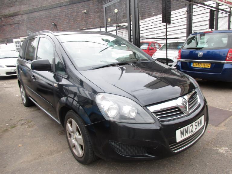 2012 Vauxhall Zafira 1.6i [115] Exclusiv 5dr MPV Petrol Manual