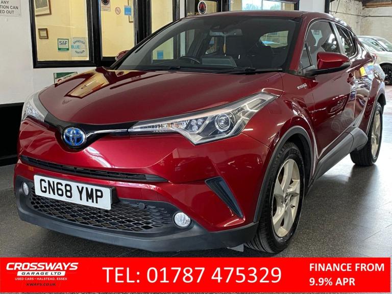 2018 Toyota C-HR 1.8 VVT-h Icon SUV 5dr Petrol Hybrid CVT Euro 6 (s/s) (122 ps) SUV Hybrid Automatic