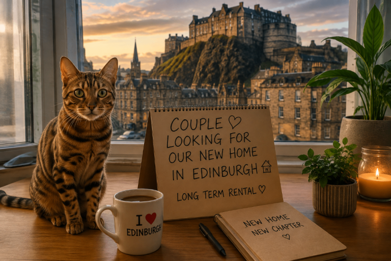 Couple Looking for Long-Term Rental in Edinburgh