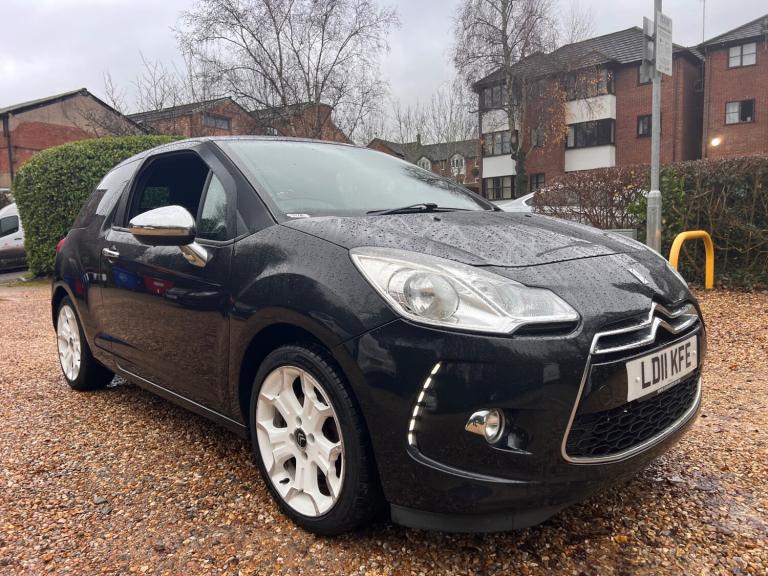 2011 Citroen DS3 1.6 VTi 16V Black 3dr HATCHBACK Petrol Manual