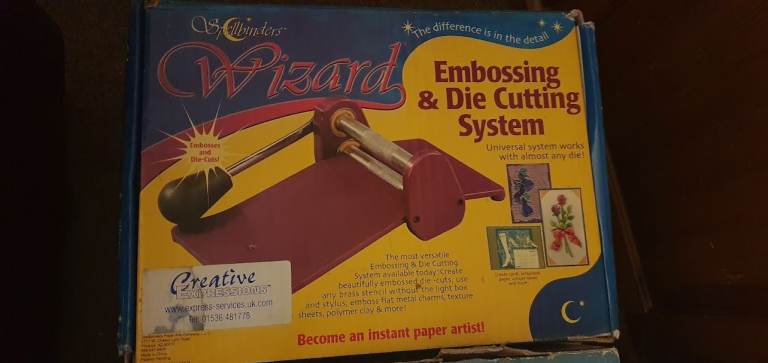 Spellbinders Wizard die cutting machine 