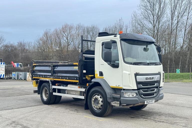 2021 21 plate Euro 6 DAF LF260 18t Insulated Tipper