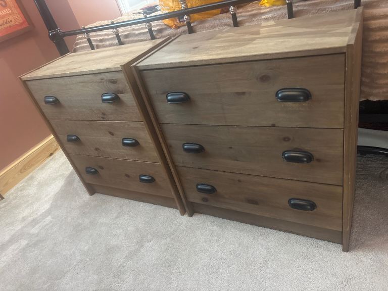 IKEA RAST Chest of Drawers x2 
