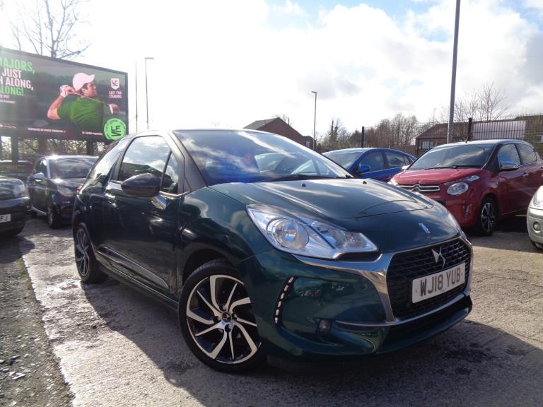 2018 DS Automobiles DS 3 1.2 PureTech 82 Connected Chic 3dr HATCHBACK Petrol Manual