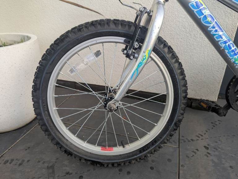 Dawes Blowfish 18 inch Wheel Silver Kids Bike Childrens