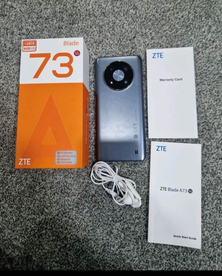 ZTE blade 73 mobile phone 128gb in Excellent conditiom