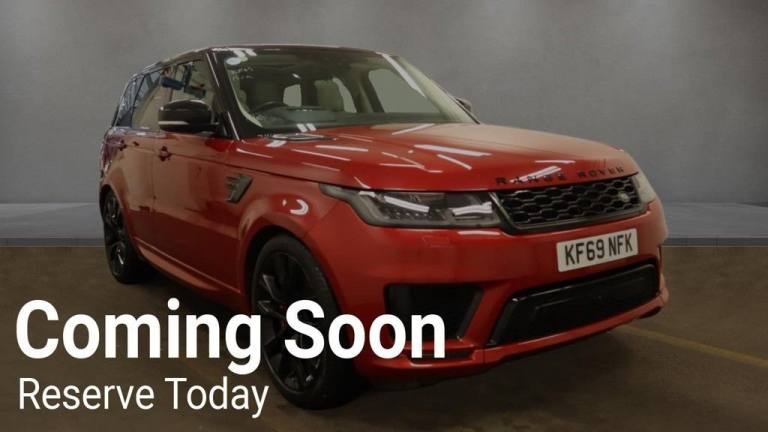 2019 69 LAND ROVER RANGE ROVER SPORT 3.0 P400 MHEV HST SUV 5DR PETROL AUTO 4WD E