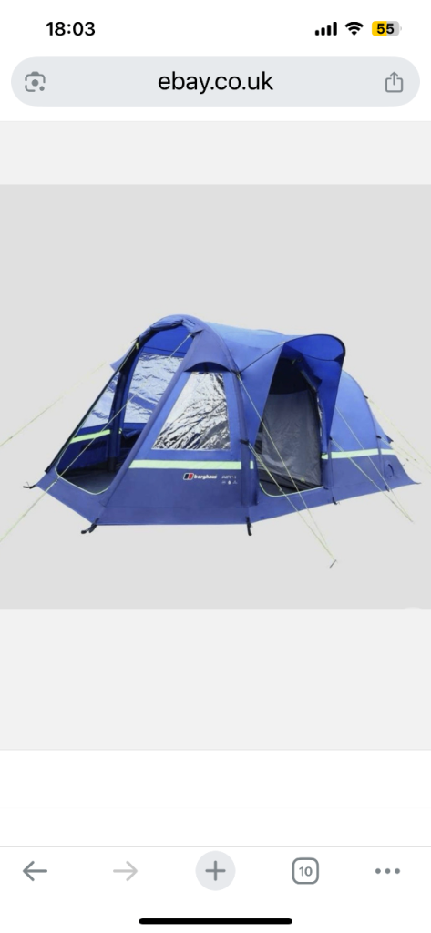 Berghaus AIR4 Tent