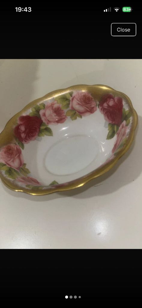Vintage Royal Albert "Old English Rose" Small Bowl - Rare 1927-1935
