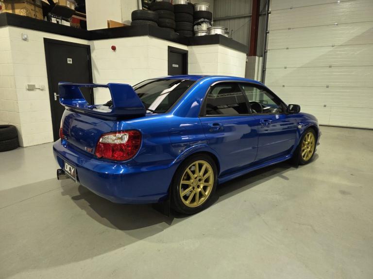 SUBARU IMPREZA WRX STI 2.0L JDM WIDE TRACK TWIN SCROLL Blue Manual Petrol 2004