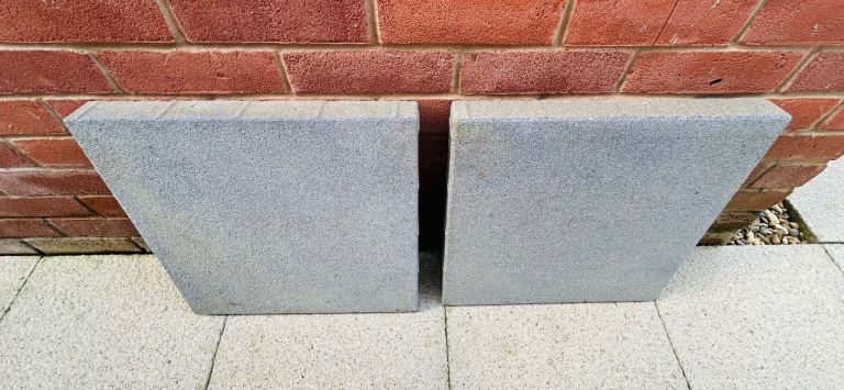 Two Grey Umbrella Slabs