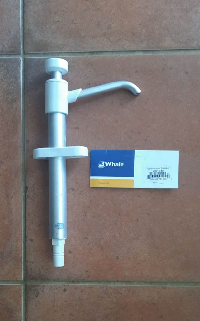 Hand pump, for fresh or sea water 