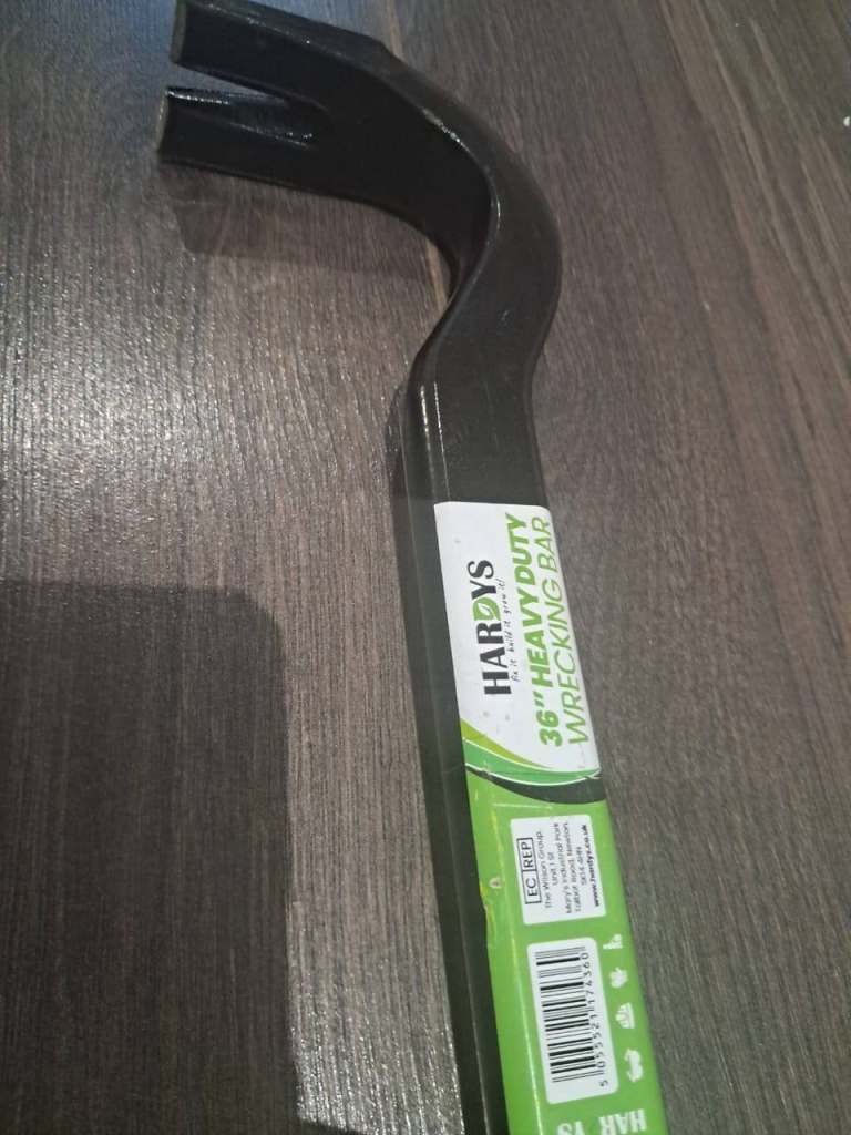 Blue Spot Tools - 90cm long Induction Hardened Wrecking Bar