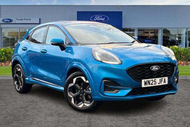 2025 Ford Puma 1.0T EcoBoost MHEV 155 ST-Line X SUV 5dr DIGITAL DASH, REAR CAMERA, WIRELES SUV Hy...