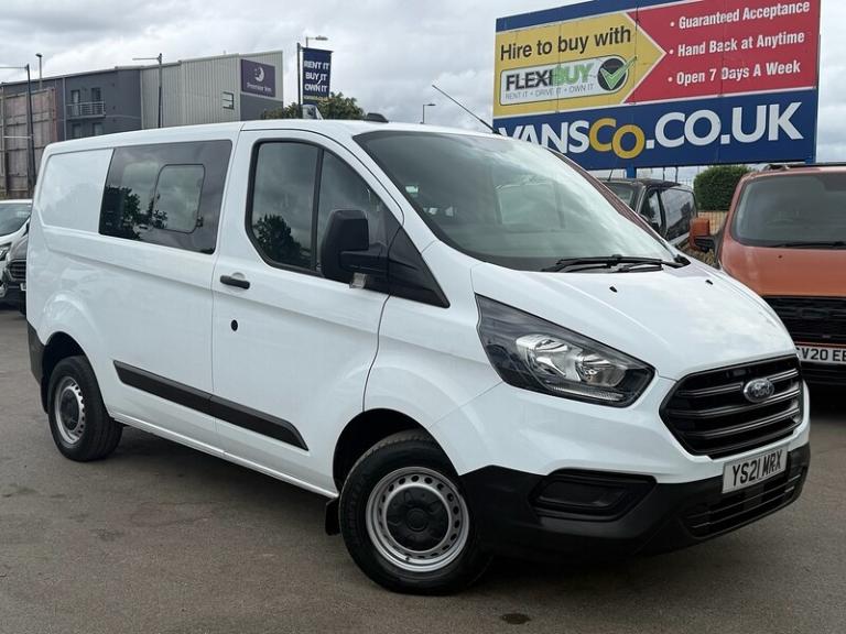 2021 Ford Transit Custom 2.0 300 EcoBlue Leader Crew Van Double Cab 5dr Diesel Manual L1 H1 Euro ...