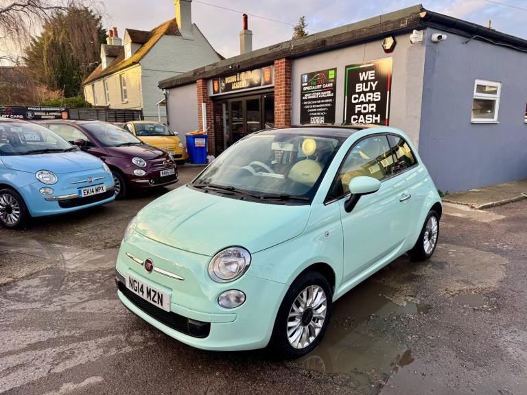 2014 Fiat 500 1.2 Lounge 3dr [Start Stop] HATCHBACK Petrol Manual