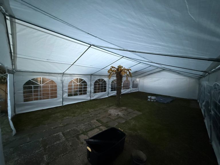 6m x 12m marquee
