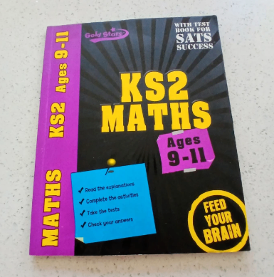 Gold Stars KS2 Maths Workbook for Ages 9–11 with a Test Book