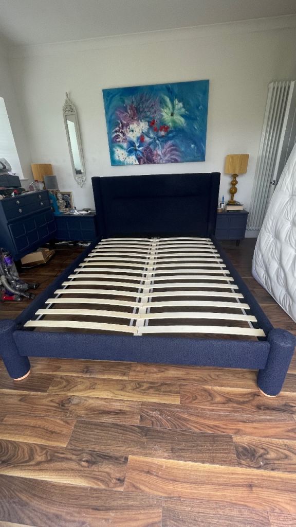 King Size Boucle’ Bed Frame
