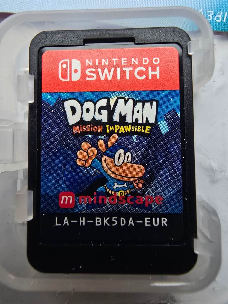 Nintendo Switch dogman mission impawsible game