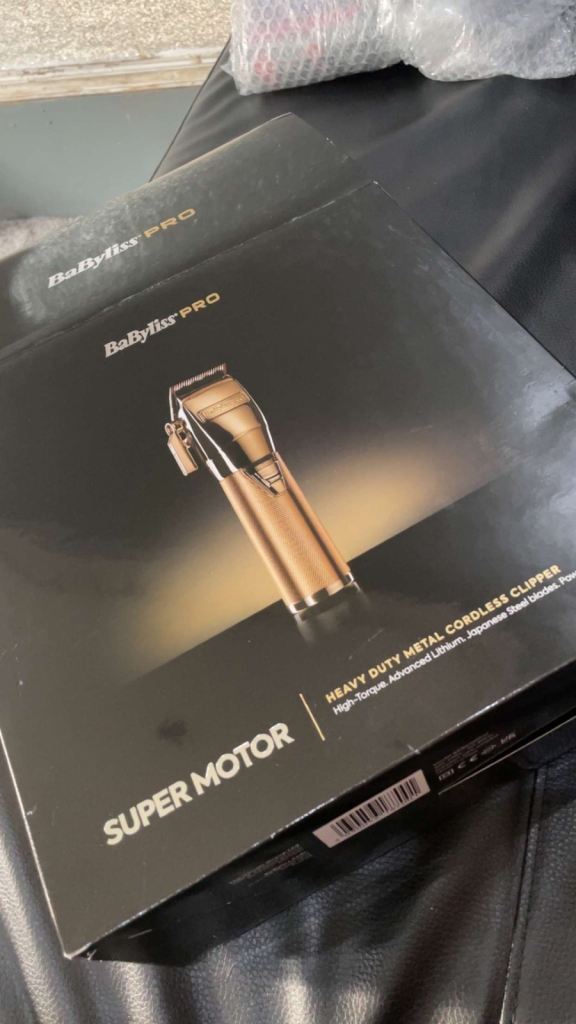 Babyliss pro super motor clipper gold (used)