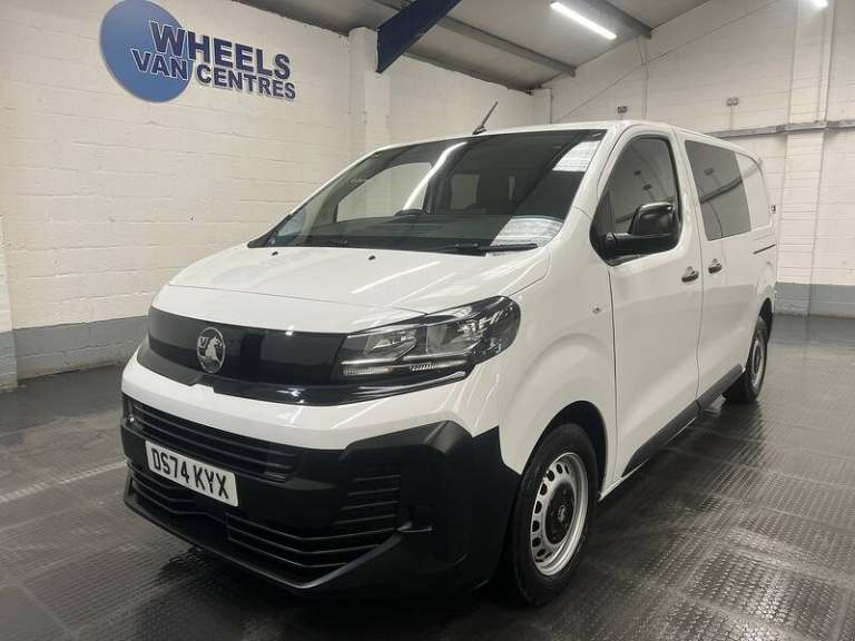 2024 Vauxhall Vivaro 2.0 Turbo D Prime Crew Van Double Cab 6dr Diesel Manual SWB Euro 6 (145 ps) ...